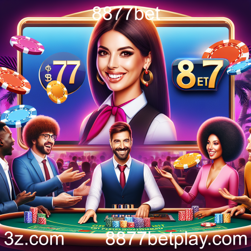 A Experiência Imersiva do Cassino Ao Vivo no 8877bet